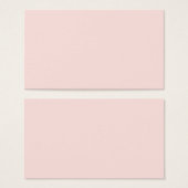 Misty Rose Visitenkarte (Vorne & Hinten)