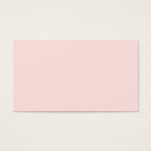 Misty Rose Visitenkarte (Vorderseite)