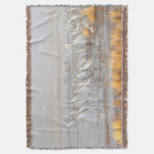 Misty Sandhill Cranes Decke (Vorderseite Vertikal)