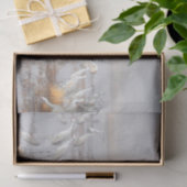 Misty Sandhill Cranes Seidenpapier (Geschenk)