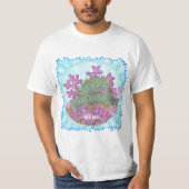 Misty Sea Coral seashells T-Shirt (Vorderseite)