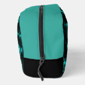 Misty Smoke Monogram Aqua Waschbeutel (Rechts)