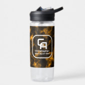 Misty Smoke Monogram Gold Trinkflasche (Links)