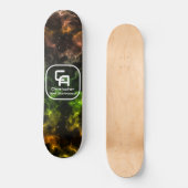 Misty Smoke Monogram Multicolors Skateboard (Vorderseite)