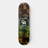 Misty Smoke Monogram Multicolors Skateboard (Vorderseite)