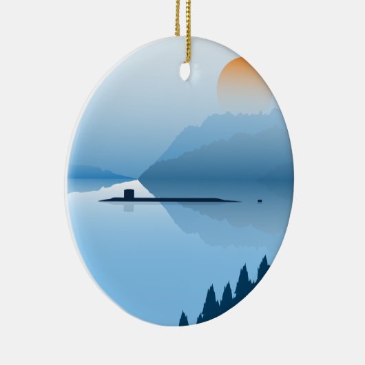Misty Submarine - Ornament (Rechts)