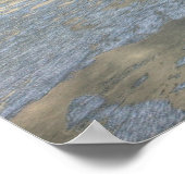 Misty Sunrise Poster (Ecke)