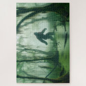 Misty Swamp Stalker, Bigfoot, Cryptid Puzzle (Vertikal)