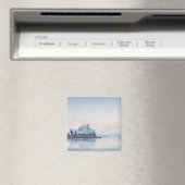 Misty Sydney Opera House Australia Magnet (In Situ (Geschirrspüler))
