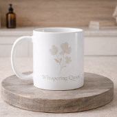 Misty Taupe Florals Classic Mug, 11 oz Kaffeetasse