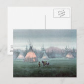 MISTY TIPI von SHARON SHARPE Postkarte (Vorne/Hinten)