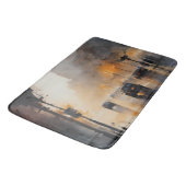 Misty Urban Abend Badematte (Schrägansicht)