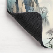 Misty Valley Mountains Mousepad (Ecke)