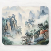 Misty Valley Mountains Mousepad (Vorne)