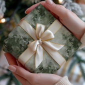 Misty Watercolor Forest Wrapping Paper Geschenkpapier