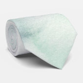 Misty Watercolor Ocean Krawatte (Gerollt)