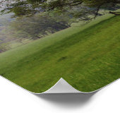 Misty Wiese and Rich Mountain, Cades Cove, Poster (Ecke)