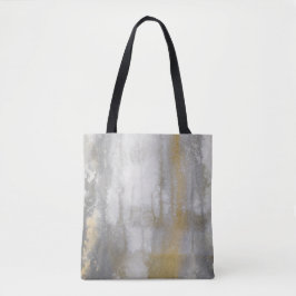 Misty Wilds Abstrakte Wasserfarbe Tasche