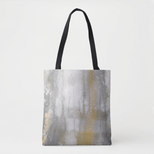 Misty Wilds Abstrakte Wasserfarbe Tasche (Vorderseite)