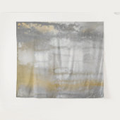 Misty Wilds Wasserfarbe Abstrakt drucken Wandteppich (Vorderseite (Horizontal))