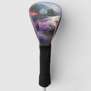 Misty Wisteria House Golf Headcover