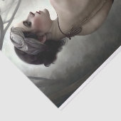 Misty Woodland Corset Girl Decoupage Seidenpapier (Ausschnitt)