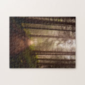 Misty Woodland Path Puzzle (Horizontal)