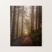 Misty Woodland Path Puzzle (Vertikal)