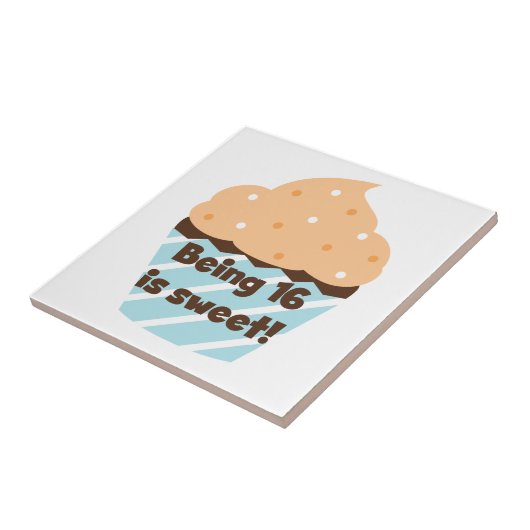 Mit 16 ist Sweet Birthday T Shirts und Geschenke Fliese (Seite)