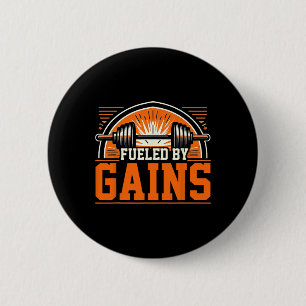 Mit 1 Bodybuilding gespeist Button
