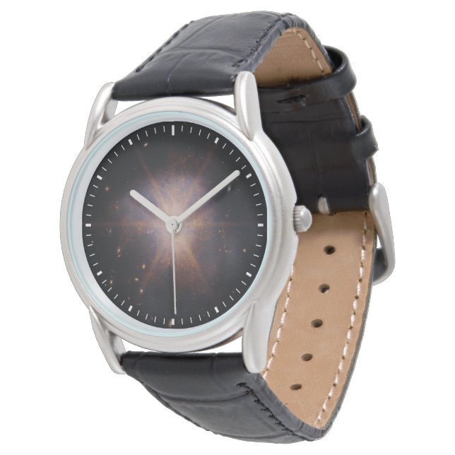 Mit 220 leuchtet der Nachthimmel Armbanduhr (Schrägansicht)