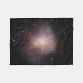 Mit 220 leuchtet der Nachthimmel Fleecedecke (Vorderseite (Horizontal))