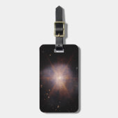 Mit 220 leuchtet der Nachthimmel Gepäckanhänger (Vorderseite vertikal)