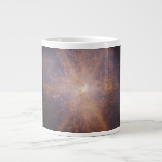 Mit 220 leuchtet der Nachthimmel Jumbo-Tasse (Vorderseite)