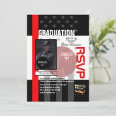 Mit 4 Bildern und 12 Textzeilen erstellen Einladung (Stehend Vorderseite)