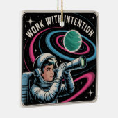 Mit Absicht arbeiten Keramikornament (Rechts)