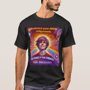 Mit ADHD*tauchen Sie ein in Ihre ADHS-Einzigartigk T-Shirt