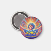 Mit ADHD* tauchen Sie ein in Ihren ADHS Magnet (Vorderseite/Rückseite)