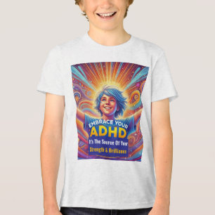 Mit ADHD* tauchen Sie ein in Ihren ADHS Tri-Blend Shirt