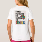Mit ADHS* lerne ich anders T-Shirt (Rückseite)