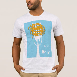 mit Air Italy Vintage Reiseplakat. T-Shirt
