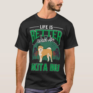 mit Akita Inu T-Shirt