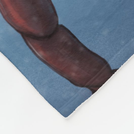 Mit Alien Warlord Throw eingeschneit Fleecedecke (Ecke)