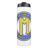 Mit all der Dunkelheit in der Welt. Tumbler Thermosbecher (Vorderseite)