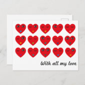 Mit all meiner Liebe 02 Postkarte (Vorne/Hinten)