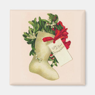 Mit allen guten Wünschen Vintag Magnet