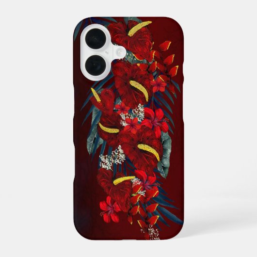 Mit Aloha Phone Case iPhone 16 Hülle (Rückseite)