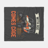 Mit Alter kommt Käfig Seite an Seite UTV Fleecedecke (Vorderseite (Horizontal))