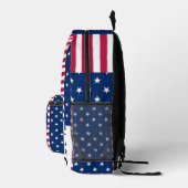 Mit amerikanischem Stolz ergänzen: Star Spangled A Bedruckter Rucksack (Rechts)