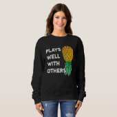 Mit anderen Pinienbäumen auf dem Kopf Sweatshirt (Vorne ganz)